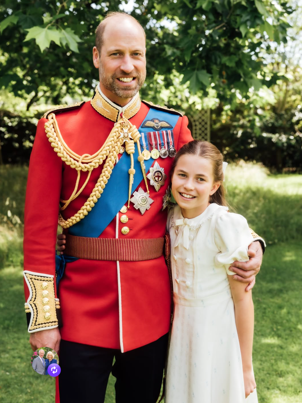 Princ William s dcérou Charlotte.