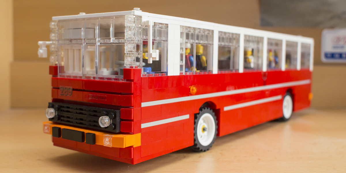 Autobus z lego