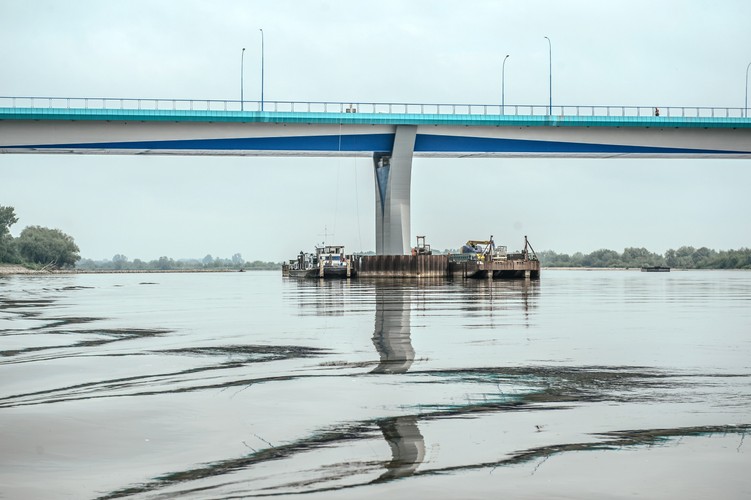 Budowa przeprawy kosztowała ponad 200 mln zł. <br><br> fot. (zuz) PAP/Wojciech Pacewicz