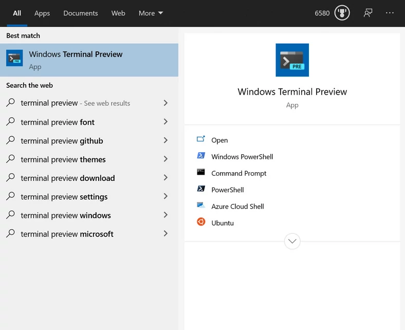 Windows Terminal 1.4