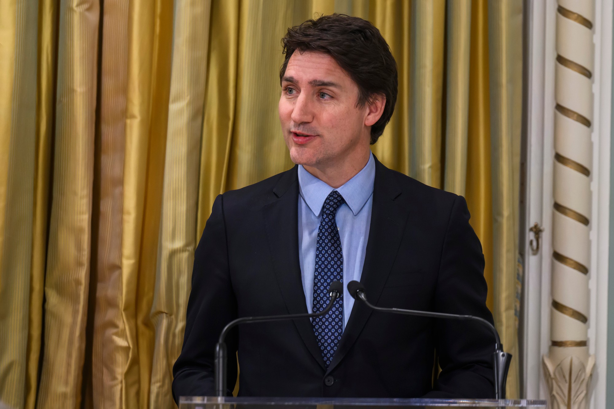 Kanadský premiér Justin Trudeau. 
