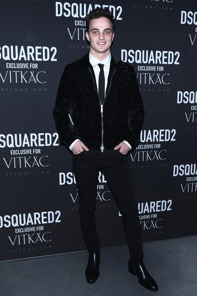 Prezentacja kolekcji Dsquared2: Patryk Grudowicz