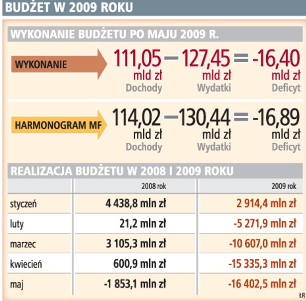 Budżet w 2009 roku