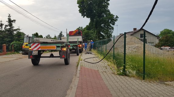 Skutki burzy w Gorzowie i okolicach fot. czytelnicy