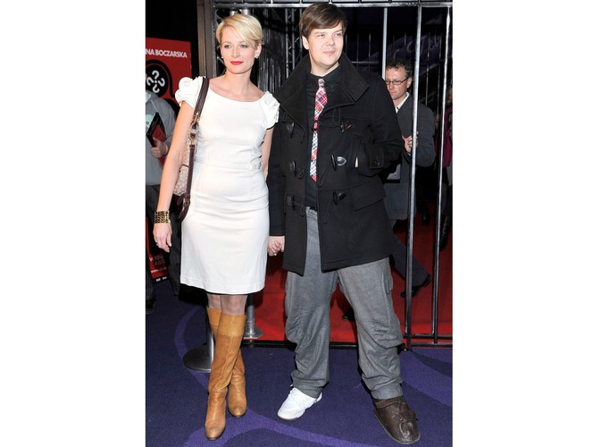 Michał Figurski z żoną Odetą Moro-Figurską