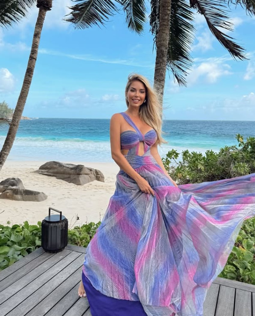 Biljana Tipsarević na Sejšelima