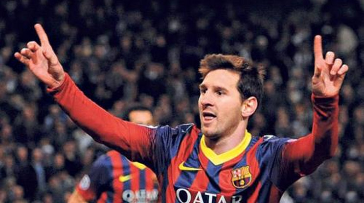 Messi 12,8 milliárdot keres