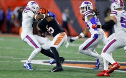 Liga NFL. Hamlin opuścił szpital w Cincinnati