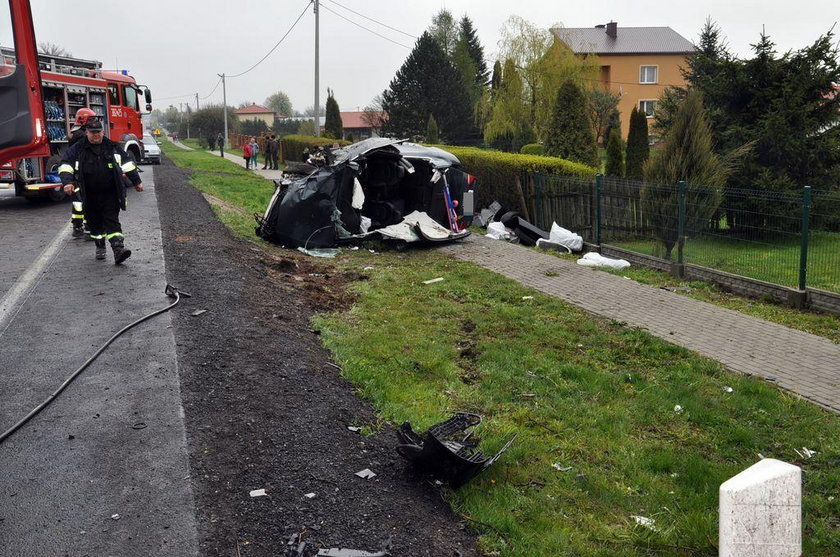 Wypadek w Wielączy na Lubelszczyźnie