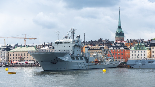 HSwMS Belos należący do szwedzkiej marynarki wojennej