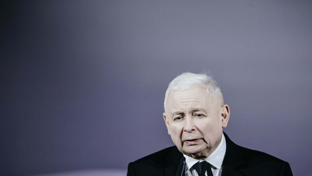 Prezes PiS Jarosław Kaczyński