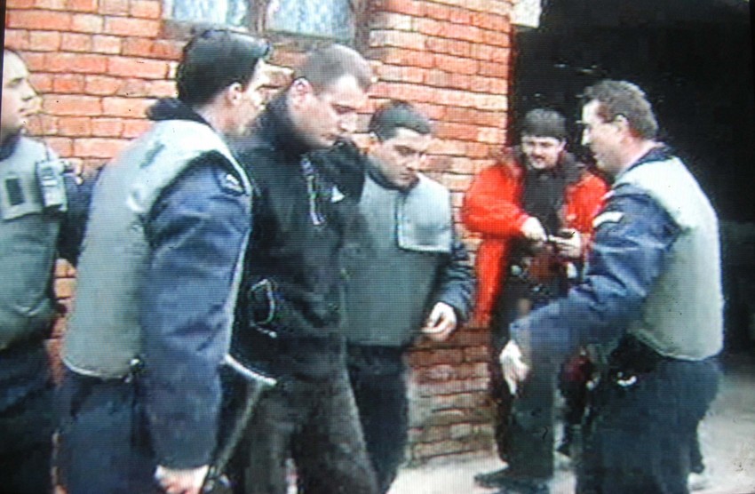 Hapšenje Mlađana Mićića tokom operacije „Sablja“