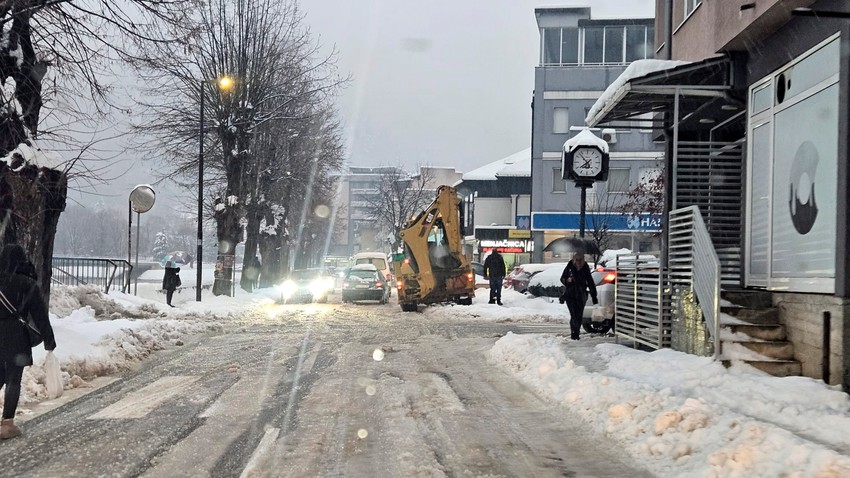 Sneg u prijepoljskom kraju