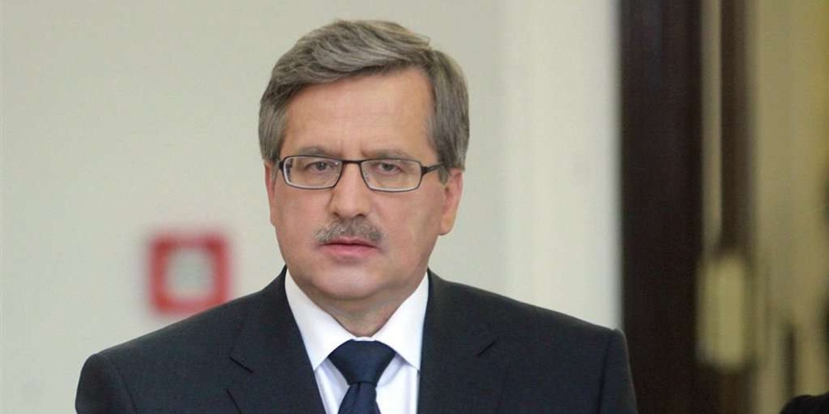 Komorowski nie wierzy, że skończy się na...