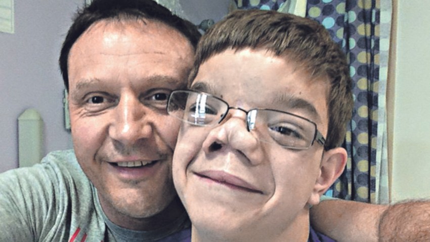 Narednik Vejn Ingram i Stefan Savić pre operacije