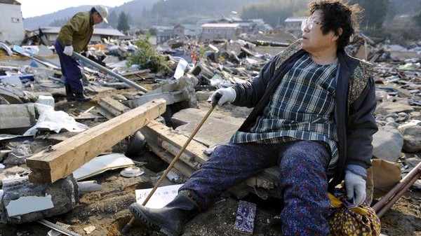Japonsko katastrofa ludia  .