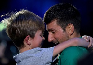 Stefan i Novak Đoković