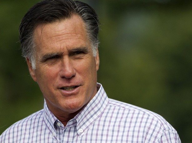 Mitt Romney przemawiał przed Barackiem Obamą