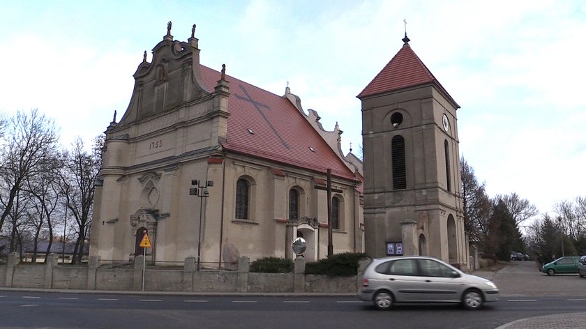 Pożar plebanii w Margoninie