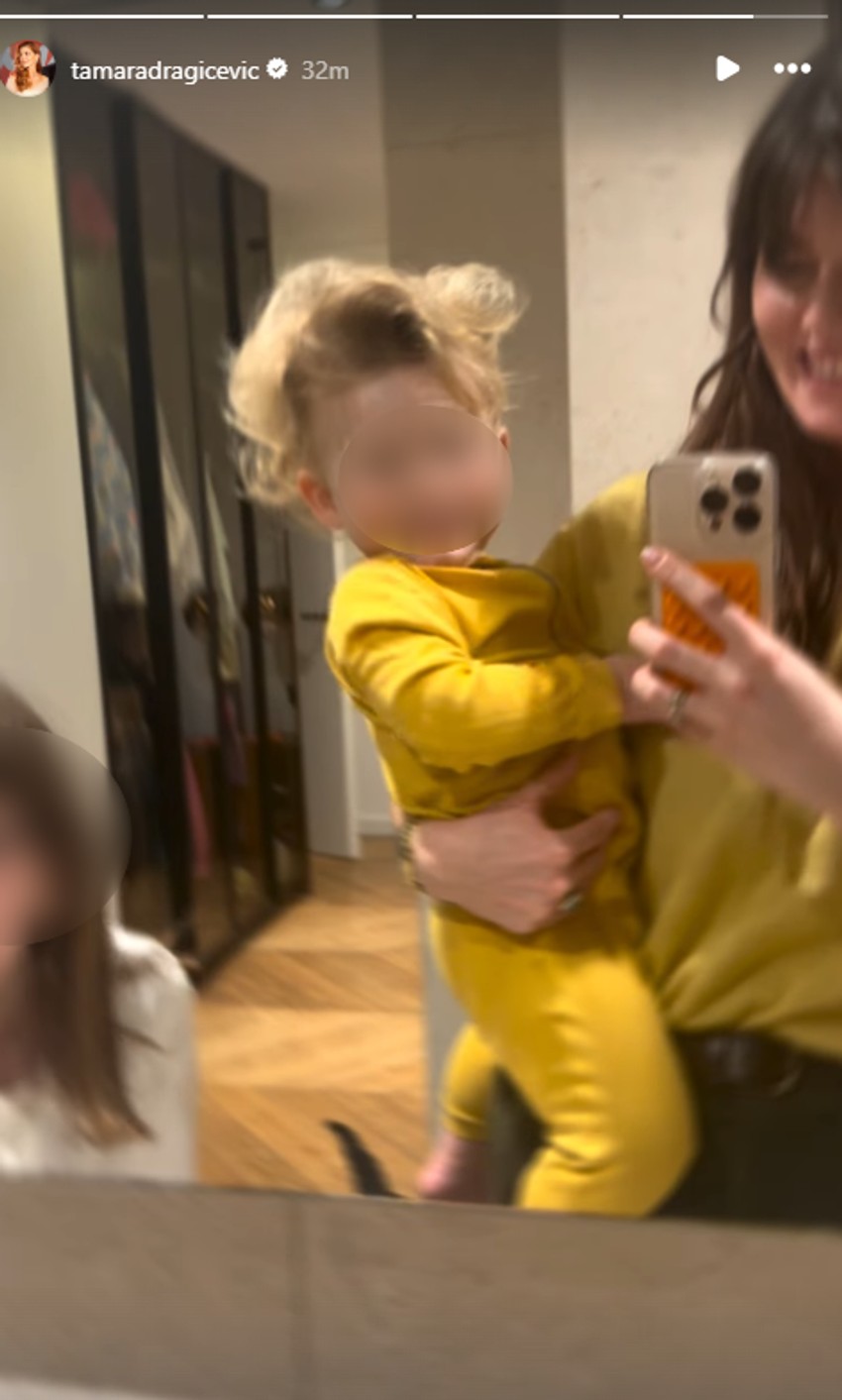 Tamara Dragičević sa sinom
