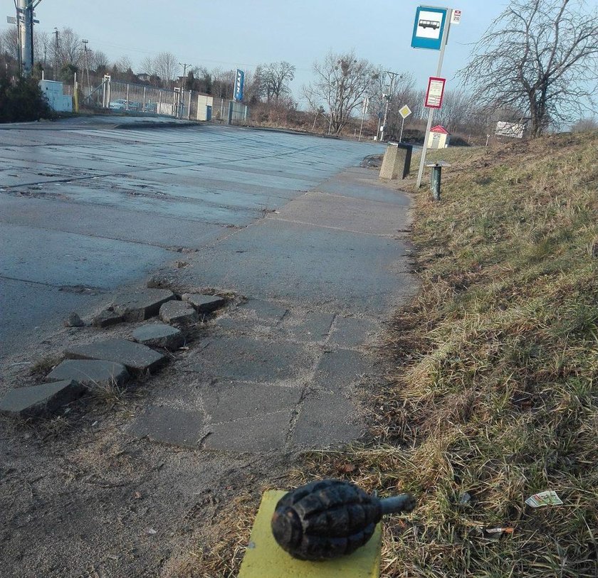 Zabójcze znalezisko na przystanku autobusowym