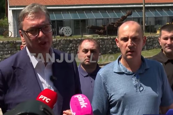 "OVO JE BORBA ZA ŽIVOT" Vučić posetio Senjski rudnik u koji je danas stigla mobilna ambulanta: "Zamislite odete bilo gde i kažete spasili smo jednom čoveku život"