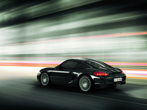 Porsche Cayman S Design - Elegancja w kolorze czarnym