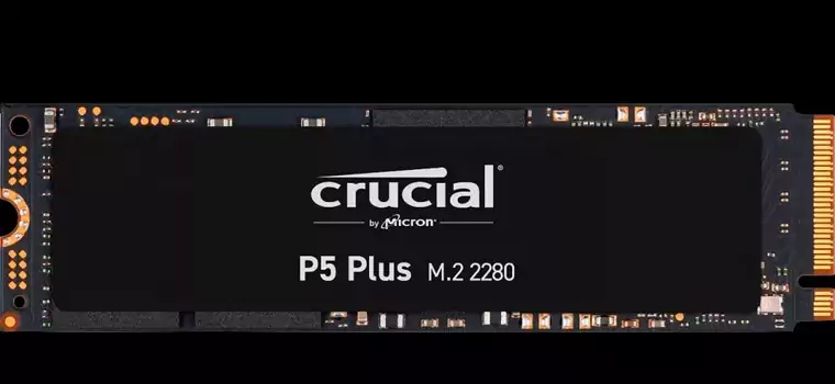 P5 Plus to pierwszy dysk SSD PCIe 4.0 firmy Crucial
