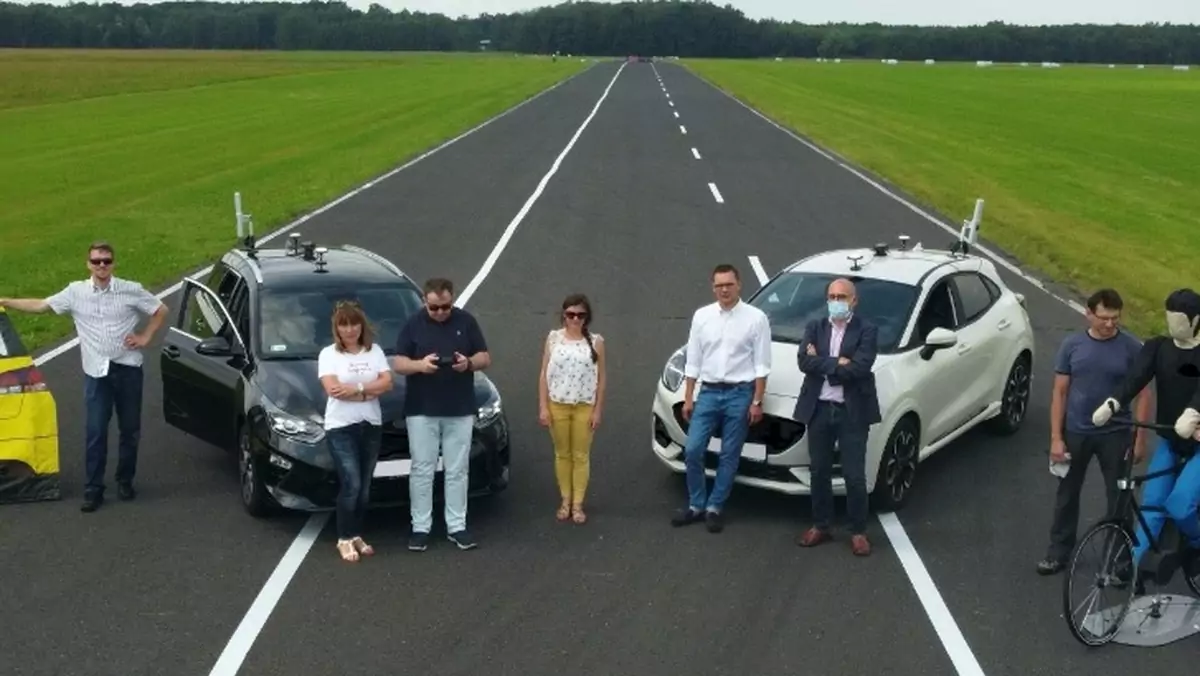  Badania na torze eksperymentalnym pojazdów zautomatyzowanych i autonomicznych