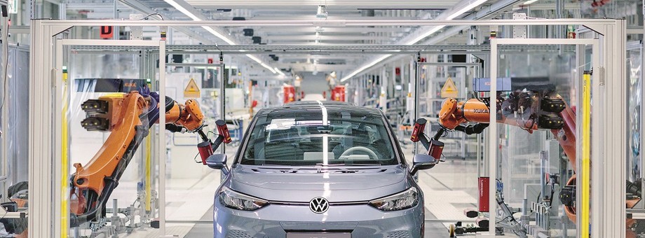 Produkcja ID.3, pierwszego elektrycznego kompaktu Volkswagena, rozpoczęła się w listopadzie