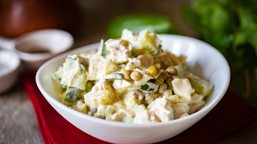 6-minutowa sałatka z pysznym sosem. będzie królową stołu na boże narod