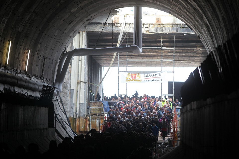 GDAŃSK TUNEL POD MARTWĄ WISŁĄ DZIEŃ OTWARTY (Mieszkańcy Gdańska )