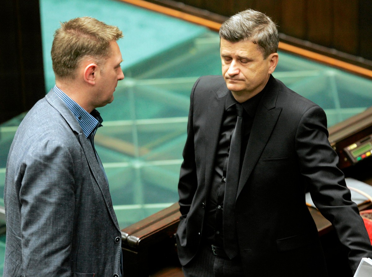 Andrzej Rozenek i Janusz Palikot