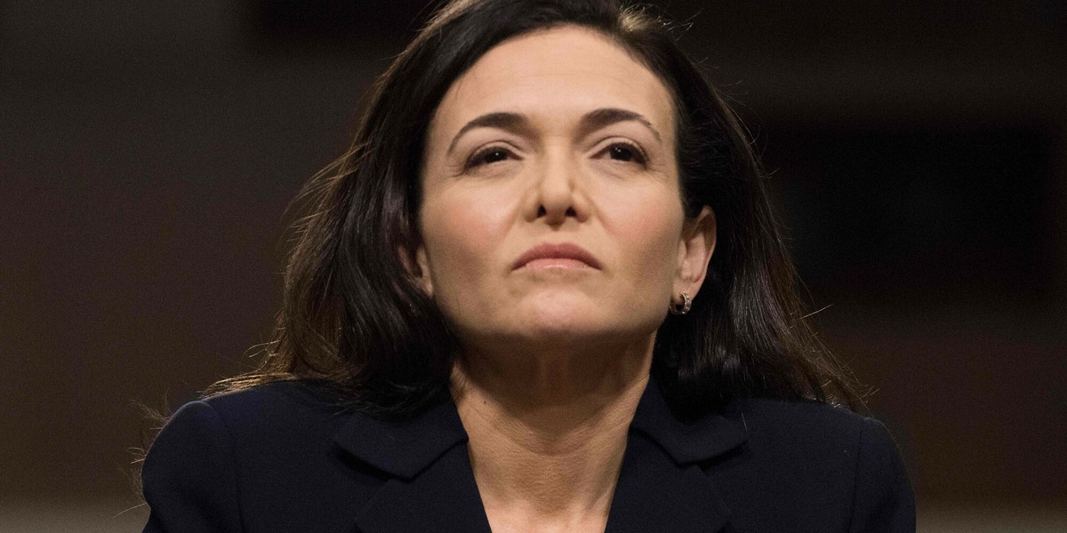 Sheryl Sandberg.