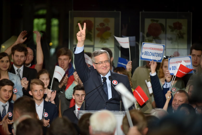 Prezydent Bronisław Komorowski