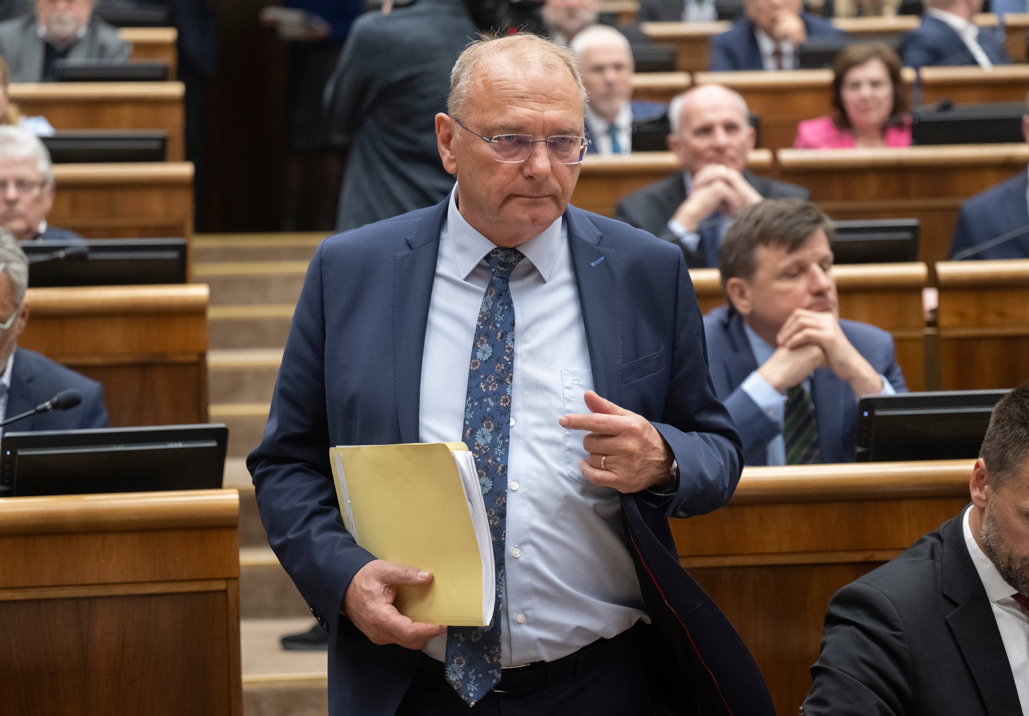 Poslanec parlamentu SR Ľubomír Vážny (Smer-SD).