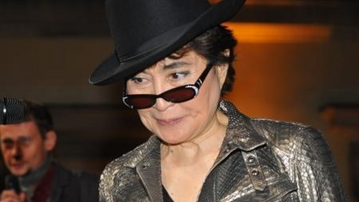 Yoko Ono w Warszawie