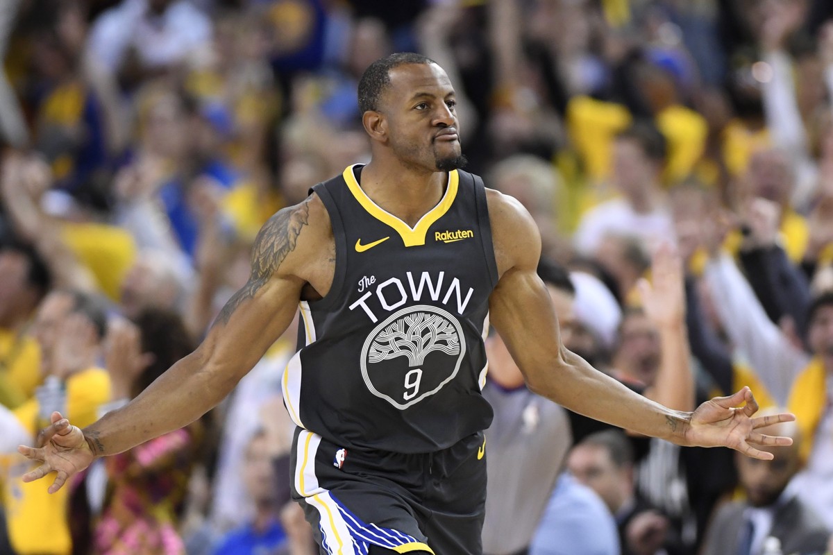 Andre Iguodala w barwach Golden State Warriors w 2019 roku