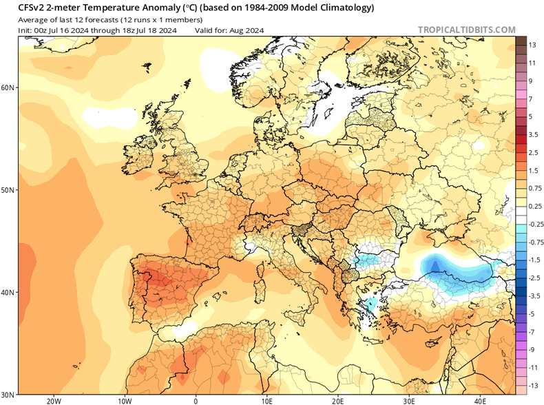 Czekają nas jednak wysokie temperatury, choć raczej bez ekstremów