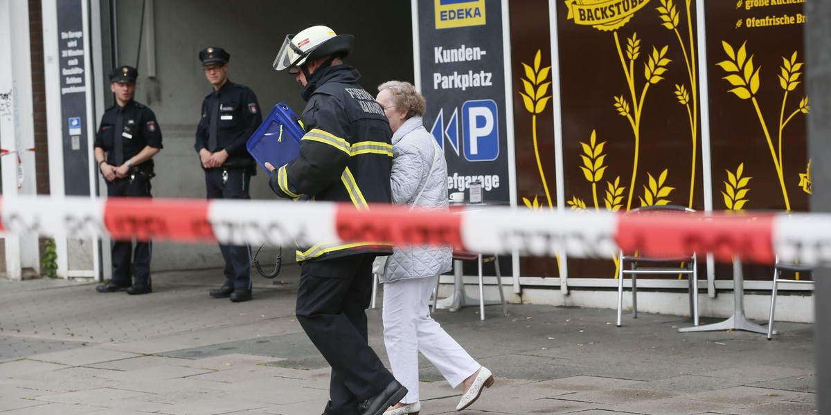 Atak nożownika w Hamburgu. Jedna osoba nie żyje