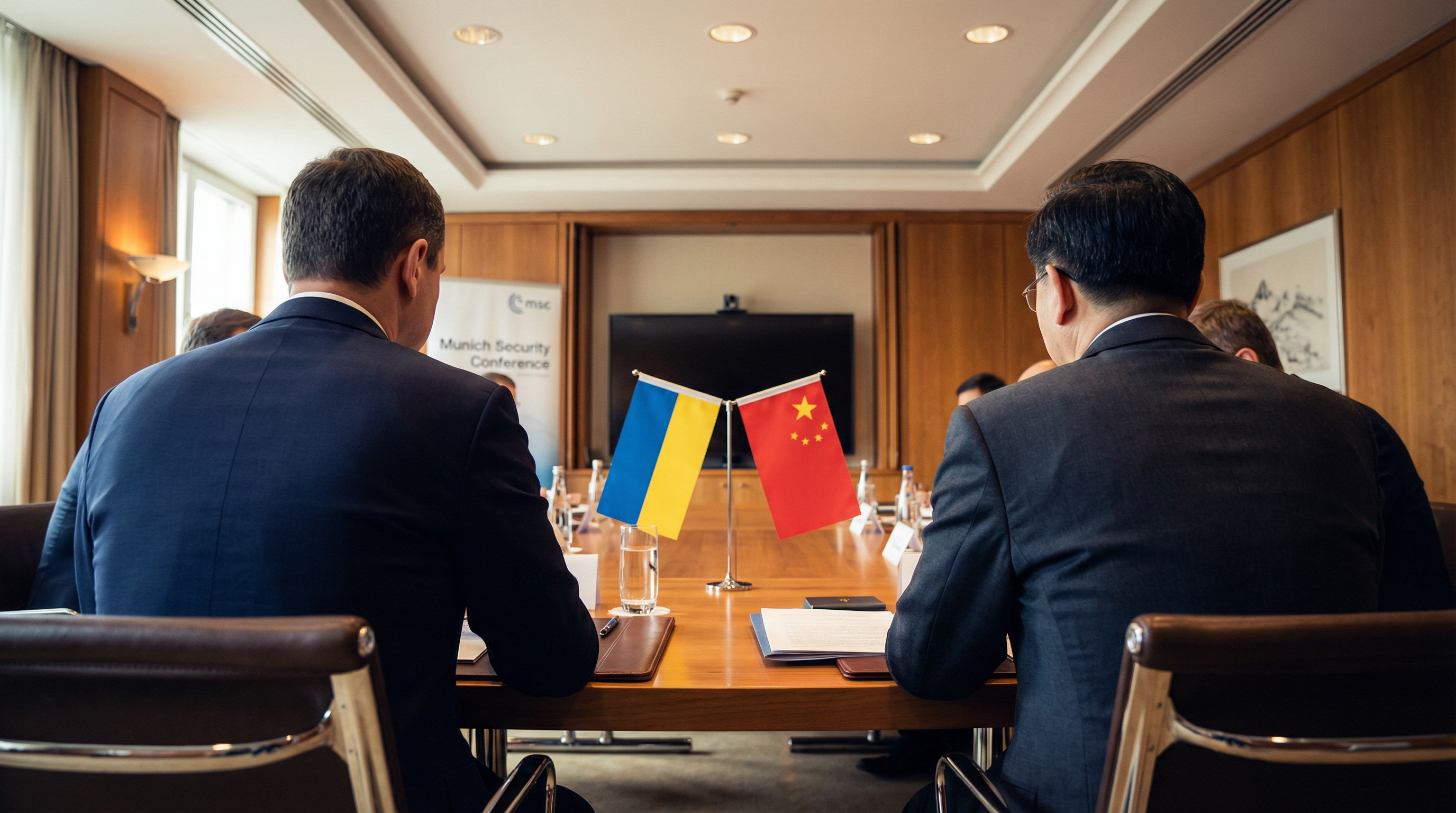 Sybiga rencontre Wang Yi à Munich: l'Ukraine mise sur la Chine pour la paix