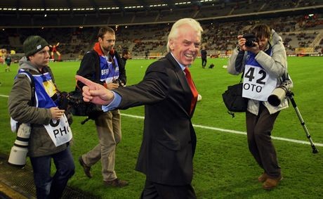 BRUKSELA BELGIA 14.11.2006MECZ ELIMINACJI MISTRZOSTW EUROPYBELGIA POLSKANZ LEO BEENHAKKERFOT GRZEGORZ JAKUBOWSKI