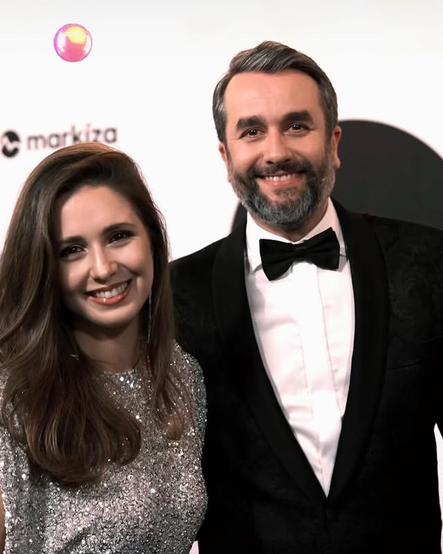 Tanečnica Dominika Vaš Chrapeková s Vladimírom Kobielským. 