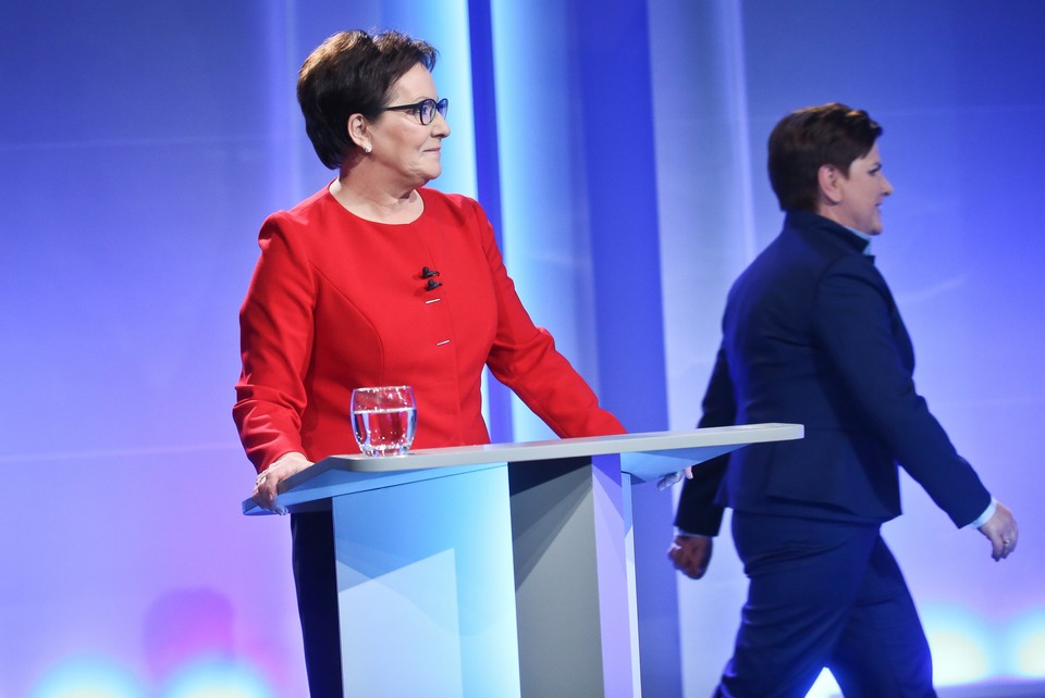 Ewa Kopacz i Beata Szydło