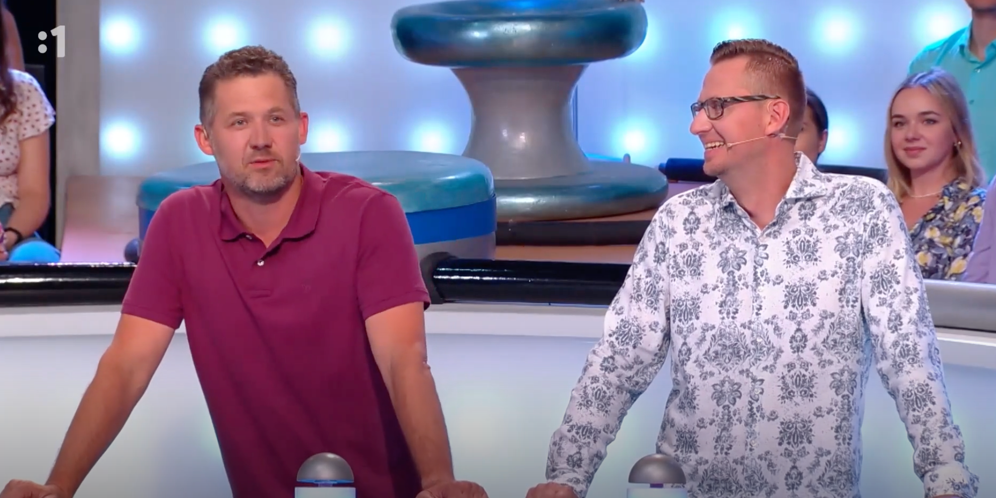 Ján Lašák a Rasťo Staňa v relácii Záhady tela.