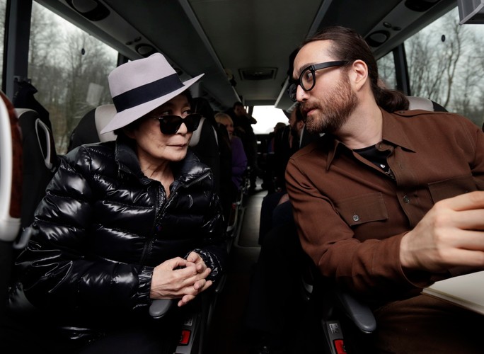 Yoko Ono z synem Seanem Lennonem