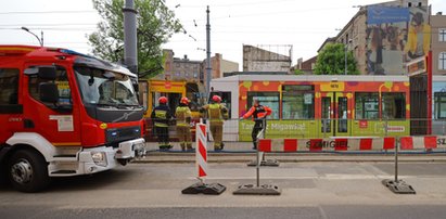 Zderzenie tramwajów na Zachodniej w Łodzi. Są ranni i objazdy. Dlaczego skład pędził jak taran?...