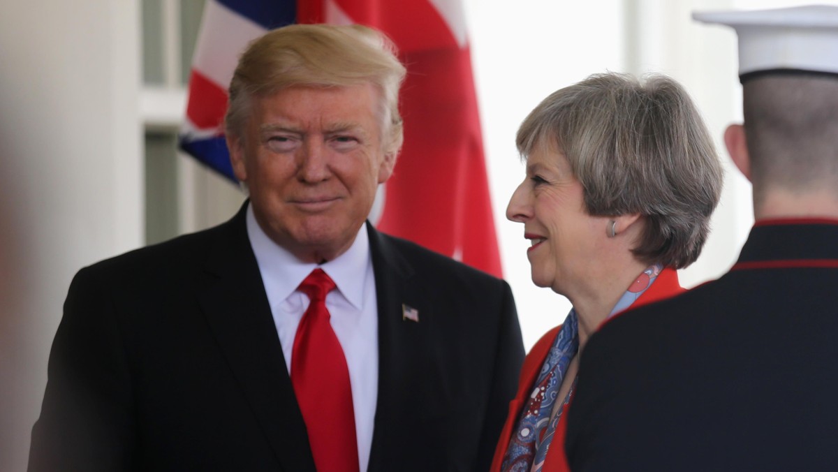 Trump. May