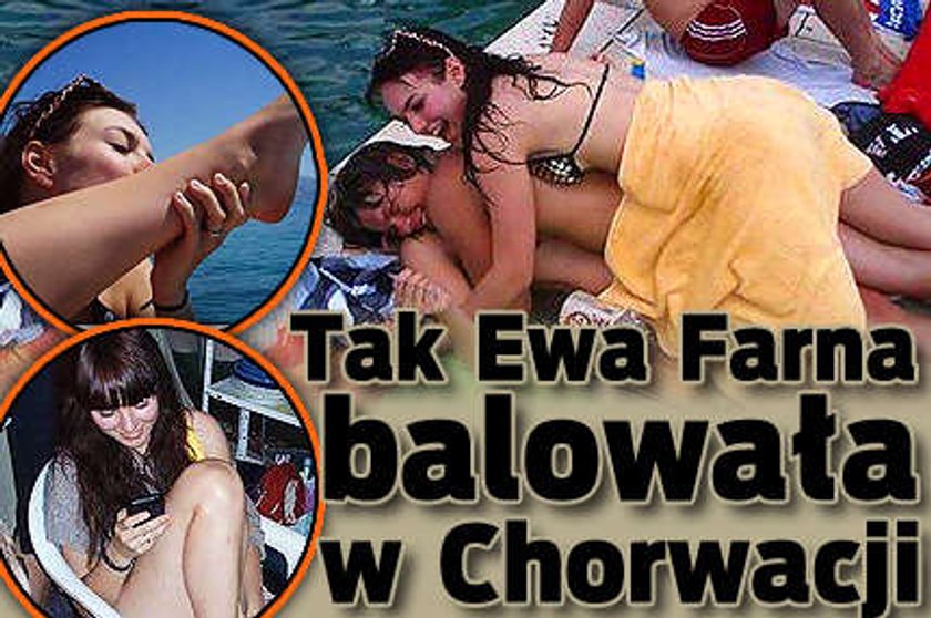 Tak Ewa Farna balowała w Chorwacji