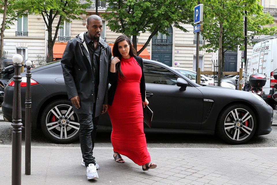 Kim Kardashian i Kanye West / Fot. Newspix